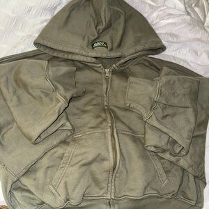 Daily Drills cropped Zip-Up